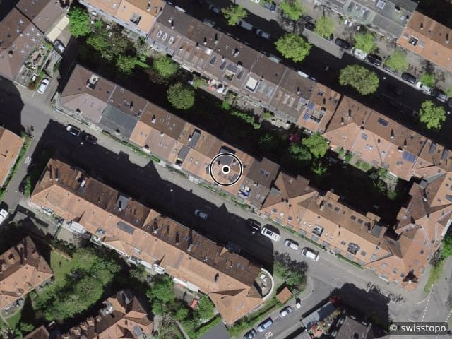 Luftbild Kasernenstrasse 44, Bern