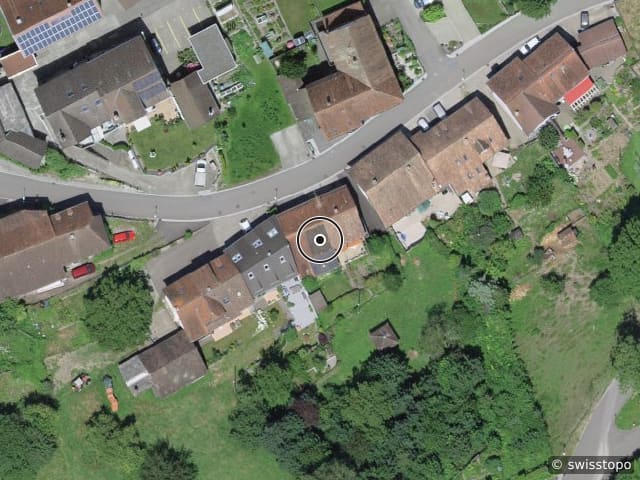 Luftbild Dorfstrasse 8, Schwaderloch