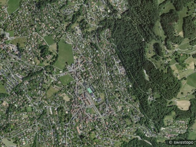 Luftbild Montreux