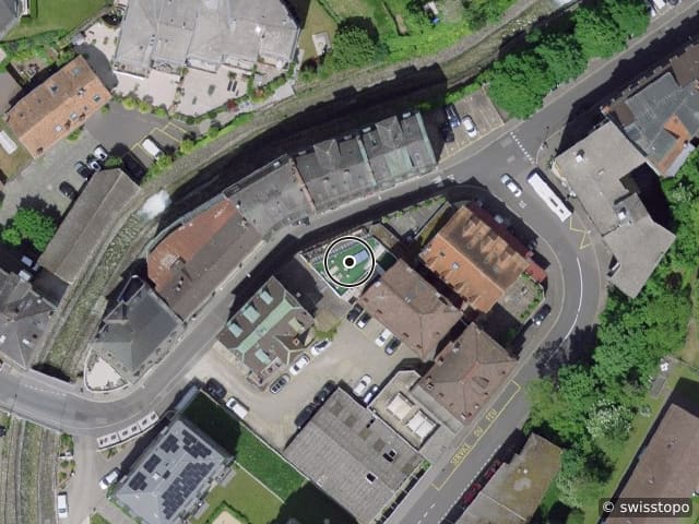 Luftbild Rue de la Corsaz 19, Montreux