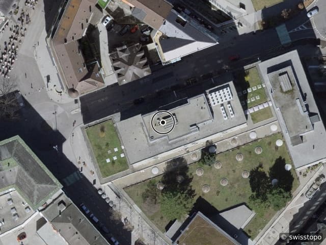 Luftbild Rue du Scex 4, Sion