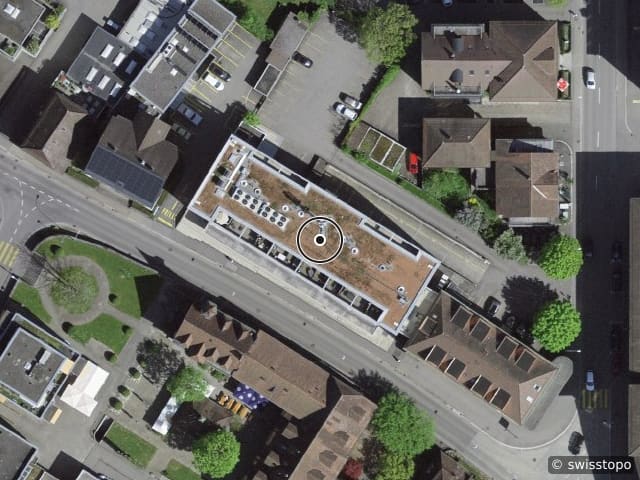 Luftbild Bahnhofstrasse 16, Langenthal