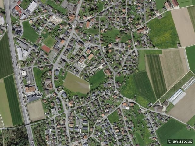 Luftbild Recherswil