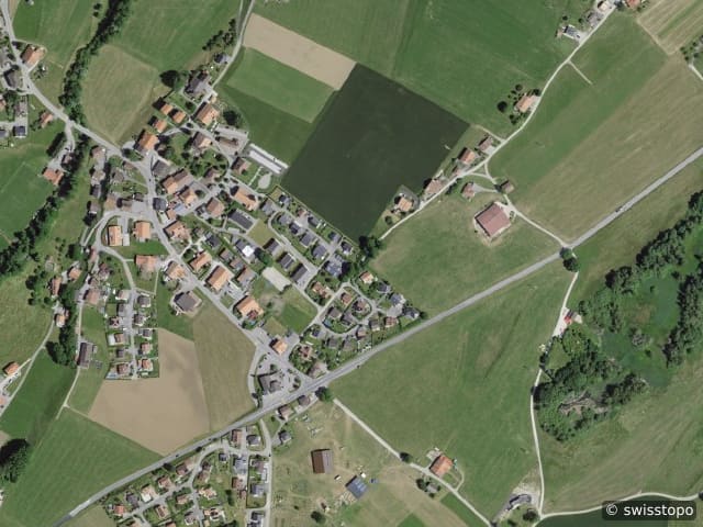 Luftbild Echarlens