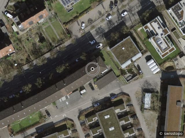 Luftbild Frauenfelderstrasse 77, Winterthur