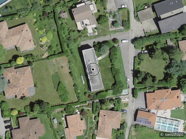 Luftbild Via Colombei 32, Carona