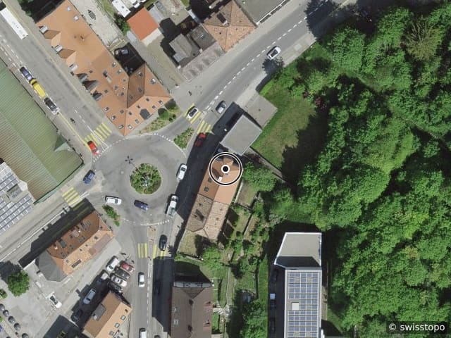 Luftbild Rue des Envers 73, Le Locle