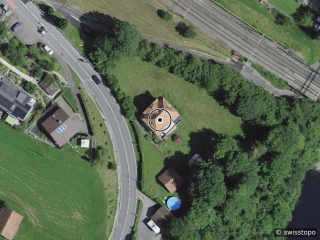Luftbild Gwattstutz 31, Gwatt