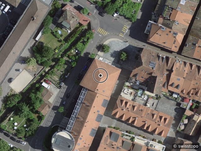 Luftbild Rue des Remparts 2, Lutry