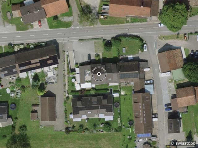 Luftbild Ellikonerstrasse 33, Frauenfeld