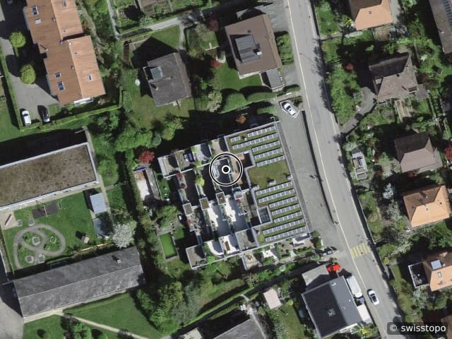 Luftbild Vechigenstrasse 21c, Worb