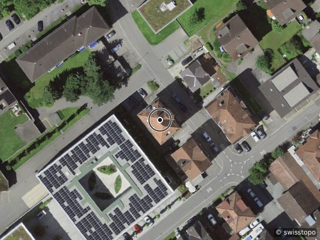 Luftbild Gerbestrasse 7, St. Gallen