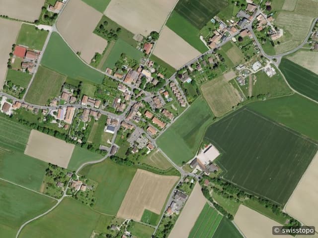 Luftbild Troinex