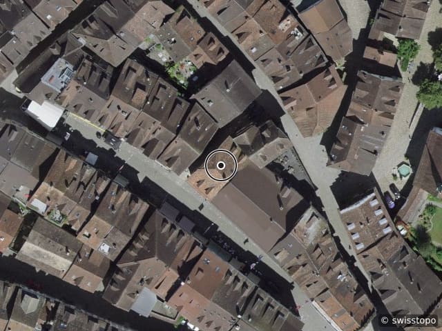 Luftbild Marktgasse 23, Bremgarten