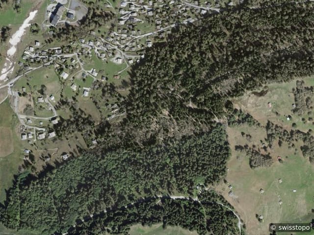 Luftbild Chemin de Ries 20, Haute-Nendaz