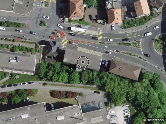 Luftbild Rue du Vauseyon 17, Neuchâtel