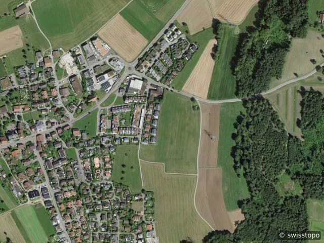 Luftbild Arni