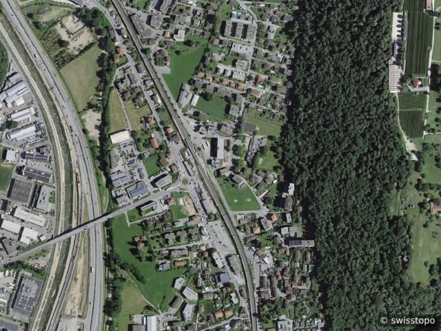 Luftbild Via Sirana 30A, Lamone