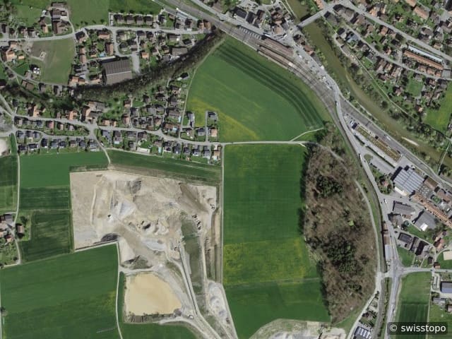 Luftbild Hasle b. Burgdorf