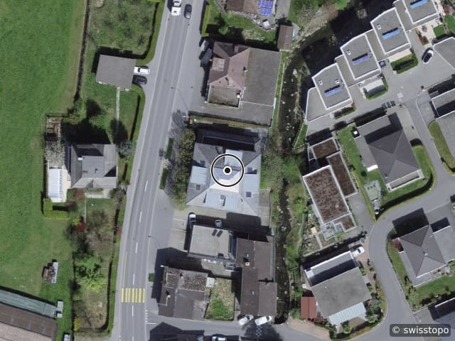 Luftbild Landstrasse 25, Oberurnen