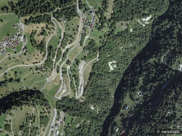 Luftbild: das Gebiet