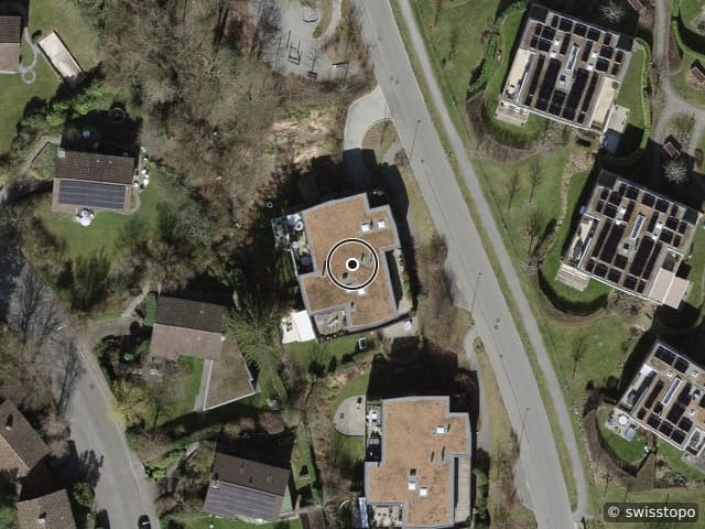 Luftbild Steinweidstrasse 7, Kilchberg