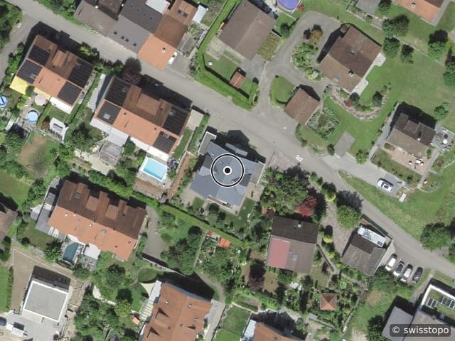 Luftbild Schulstr. 25, Zuzgen