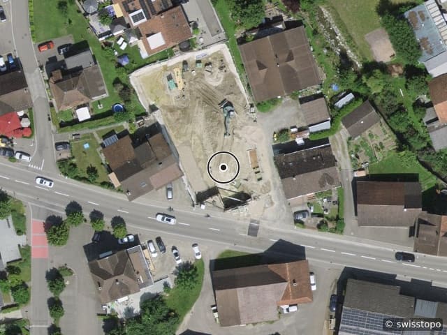 Luftbild Hauptstrasse 51, Lommis