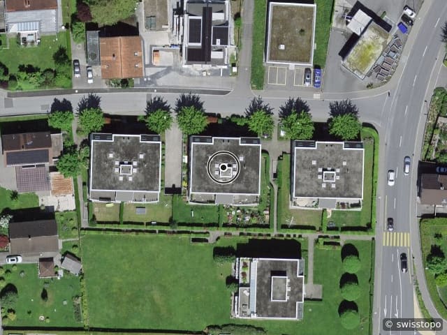 Luftbild Bergstrasse 5, Sevelen