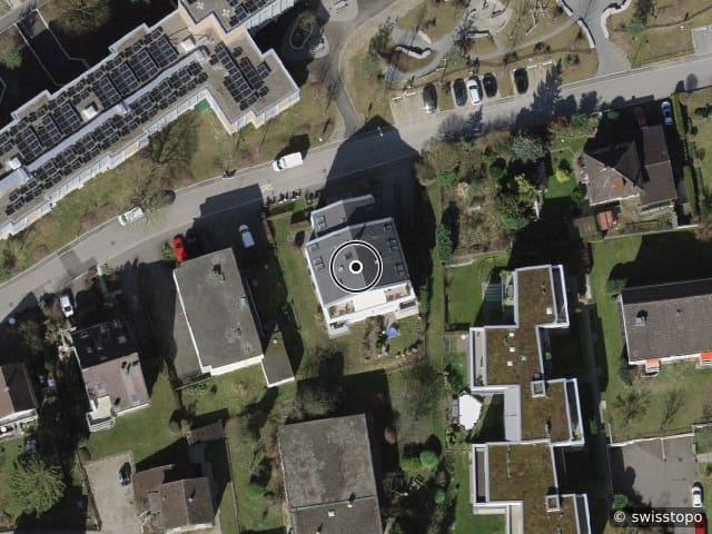 Luftbild Honigstrasse 51, Zürich