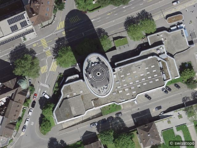 Luftbild Rorschacher Strasse 150, St. Gallen