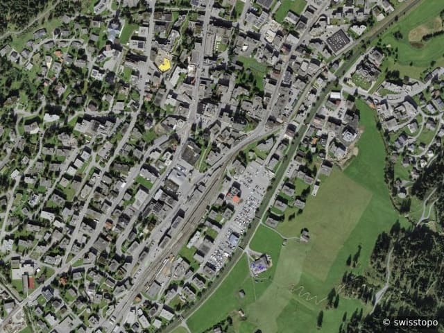 Luftbild: das Gebiet