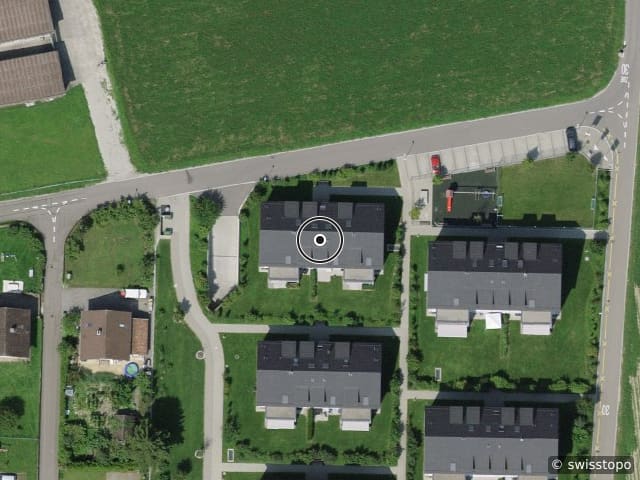 Luftbild Sangiweg 16, Müllheim Dorf