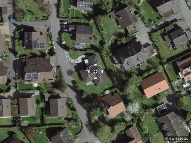 Luftbild Oberfeldstrasse 15, Zuchwil