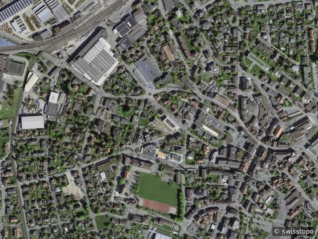 Luftbild Langenthal