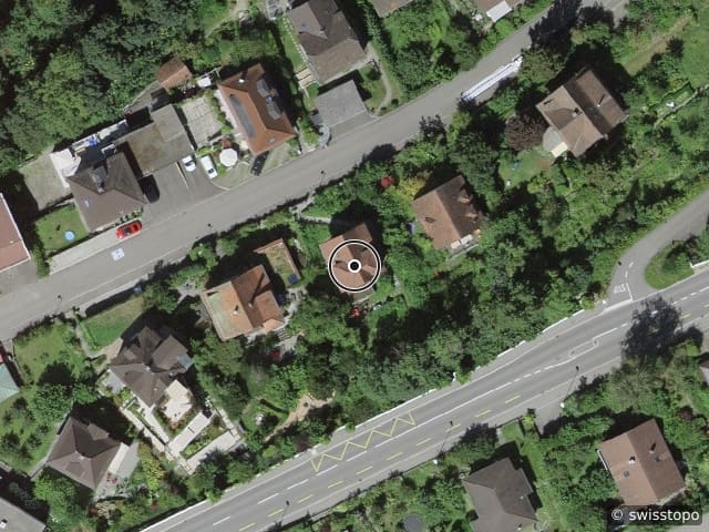 Luftbild Höhtalstrasse 12, Ennetbaden