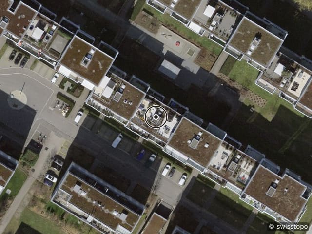 Luftbild Dufaux-Strasse 67, Opfikon Gemütlicher Hobbyraum