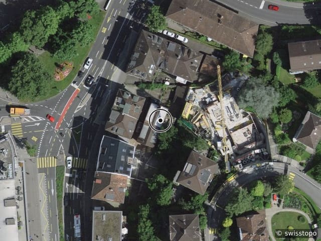 Luftbild Maihofstrasse 16, Luzern