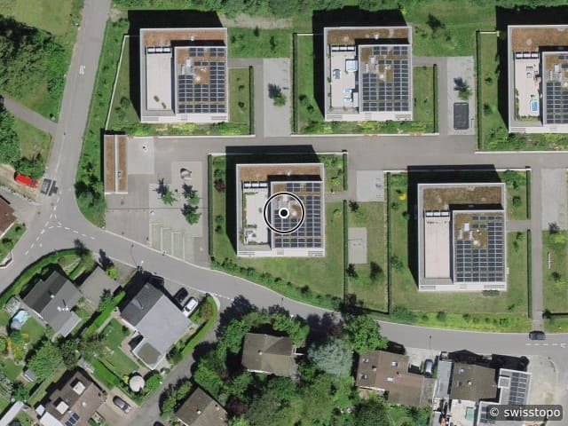 Luftbild Neufeldstrasse 16, Unterentfelden