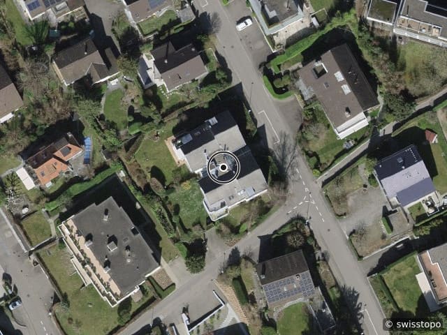 Luftbild Höhestrasse 86, Zollikon