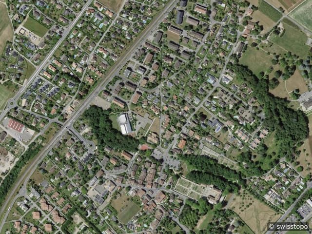 Luftbild Prangins
