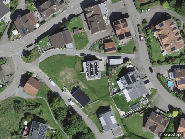 Luftbild Waldrainweg 6, Untereggen