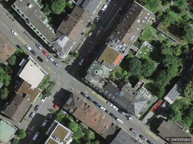 Luftbild Leimenstrasse 57, Basel