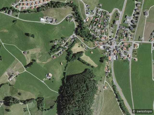 Luftbild Ch. de la Rochena 5, Enney