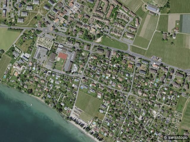 Luftbild Z.I. Le Tresi 4, Préverenges