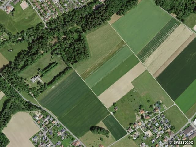 Luftbild Chemin des Roses 27, Gletterens