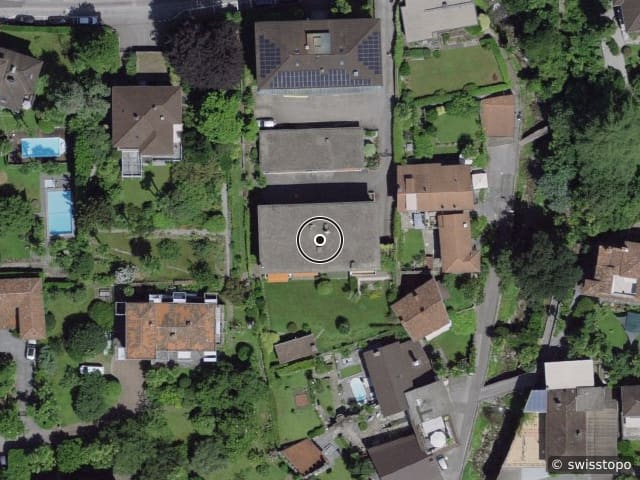 Luftbild Via Bacilieri 14, Muralto