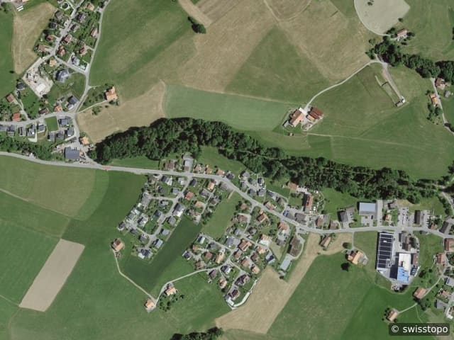 Luftbild Sorens