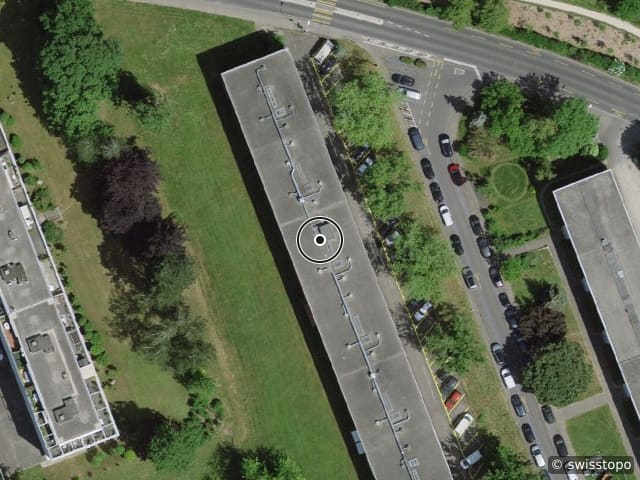 Luftbild Chemin de la Traille 31, Genève