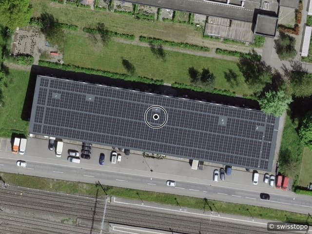Luftbild Industriestrasse 48, Dulliken